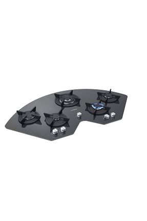 اجاق مشکی شیشه LANOVA - کد 930492432