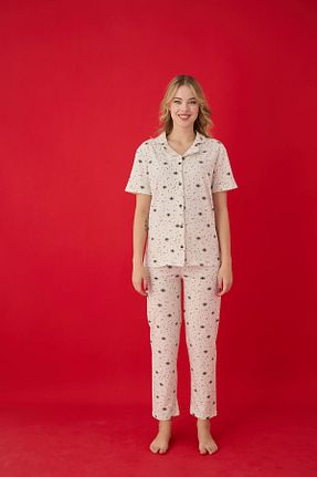ست لباس راحتی رنگی زنانه طرح دار Lavint Homewear - کد 928087010