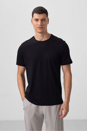 تیشرت مشکی مردانه Relaxed TOMMY LIFE - کد 89237036