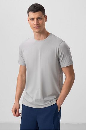 تیشرت طوسی مردانه Relaxed TOMMY LIFE - کد 831008504