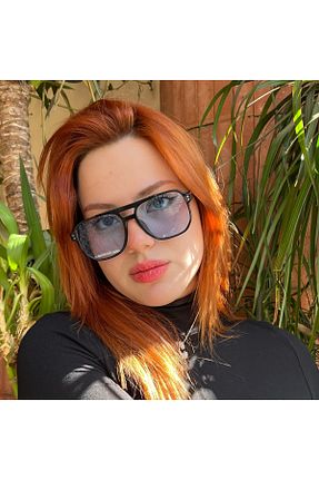 عینک آفتابی آبی زنانه 55 NOYZZ - کد 906243658