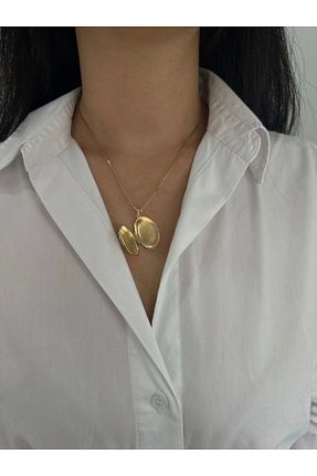 گردنبند طلا طلائی زنانه 14 عیار Güzide Kuyumcu - کد 930513129