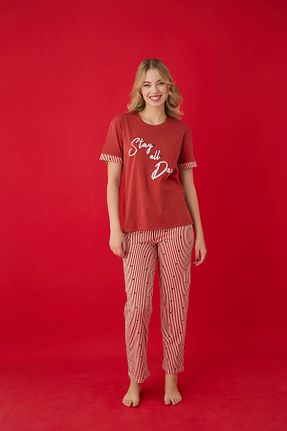 ست لباس راحتی رنگی زنانه گلدار Lavint Homewear - کد 928087703