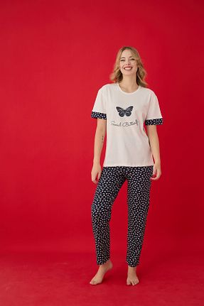 ست لباس راحتی رنگی زنانه گلدار Lavint Homewear - کد 928086715