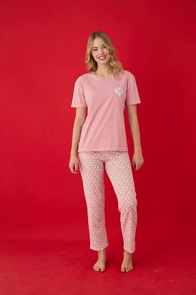 ست لباس راحتی رنگی زنانه گلدار Lavint Homewear - کد 928086716