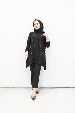 تونیک مشکی زنانه جین Armine TREND - کد 930540277