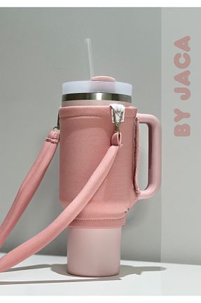 بطری آب و قمقمه صورتی JACA - کد 930500982