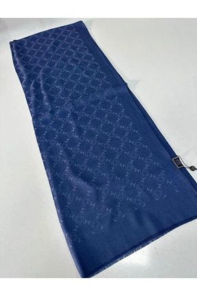 شال سرمه ای زنانه پنبه ای Levidor - کد 898283045
