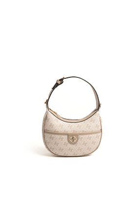 کیف دوشی بژ زنانه چرم مصنوعی Silver Polo - کد 930538608
