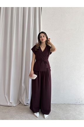 لباس زرشکی زنانه تریکو Mooi Butik - کد 930533109