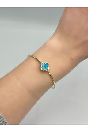 دستبند استیل (فولاد) آبی زنانه استیل (فولاد) MyladyAccessoriess - کد 930533247
