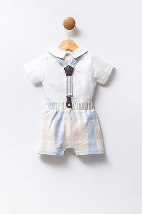 ست بالاتنه و پائین تنه سفید بچه گانه بافتنی U.S. Polo Assn. - کد 930507041