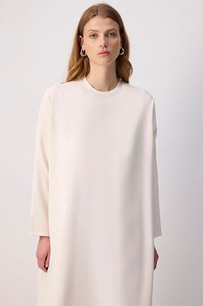 لباس حجاب نباتی زنانه اورسایز Touche Prive - کد 930528338