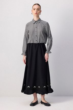 ست بالاتنه و پائین تنه حجاب مشکی زنانه نیمه فیت Touche Prive - کد 930531115