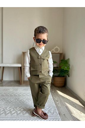 ست نوزادی سبز بچه گانه favorimkids - کد 930546589