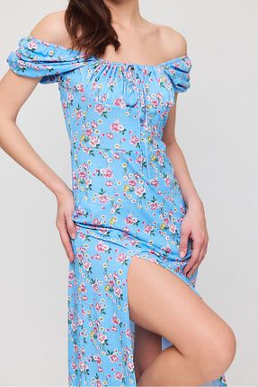 لباس آبی زنانه بافتنی Genel Markalar - کد 274569148