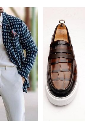 کفش کژوال قهوه ای مردانه چرم خالص İBAY - کد 930548734