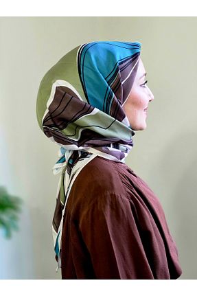 روسری رنگی %100 پنبه Polo Well - کد 921814495