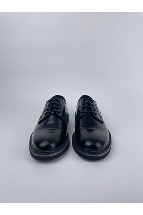 کفش کلاسیک مشکی مردانه پاشنه کوتاه (1 - 4 سانتی متر) SERKAN SEVİNÇ - کد 930555588