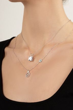 گردنبند نقره زرد زنانه 925 عیار So Chic - کد 733448791