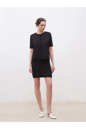 دامن سبز زنانه تریکو LC Waikiki - کد 930569011