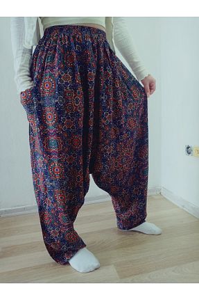 شلوار قهوه ای زنانه ویسکون hoaryage - کد 928953284
