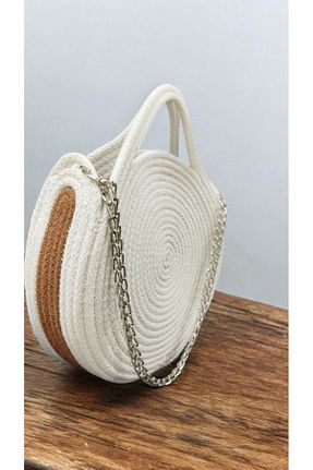 کیف دستی سفید زنانه سایز متوسط Edatuhafiye - کد 930582666