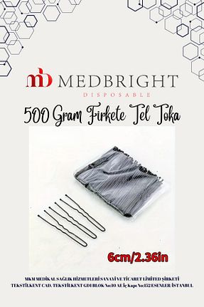 گیره سر مشکی زنانه MEDBRIGHT - کد 930624352