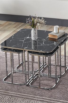 میز جلو مبلی مشکی شیشه SEDAŞ LIVING UNITS - کد 828909542