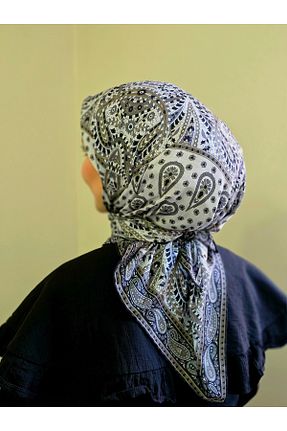 روسری رنگی پنبه ای Sharell - کد 921777327