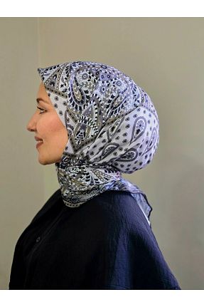 روسری رنگی پنبه ای Sharell - کد 921777327
