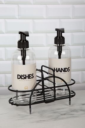 جا صابونی مشکی فلزی MultiStore - کد 930630699