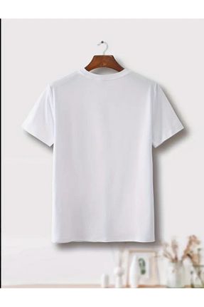 تیشرت سفید بچه گانه یقه دوچرخه Baxia - کد 930765604