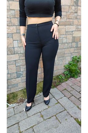شلوار مشکی زنانه بافتنی Butik - کد 666095582