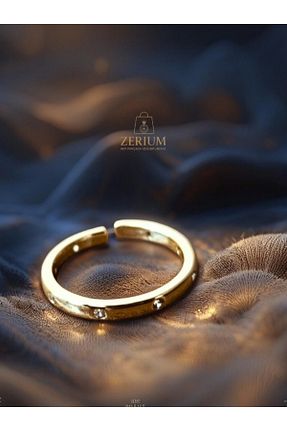 انگشتر استیل (فولاد) طوسی زنانه استیل (فولاد) ZERİUM - کد 930673961