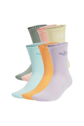 جوراب بنفش زنانه پنبه ای adidas - کد 929893871