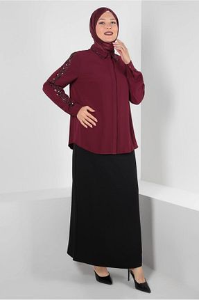 دامن حجاب مشکی زنانه رگولار Alvina - کد 801225549