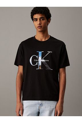 تیشرت مشکی مردانه رگولار Calvin Klein - کد 930857587