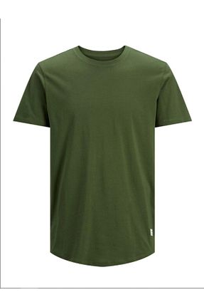 تیشرت سبز مردانه رگولار Jack & Jones - کد 40243368
