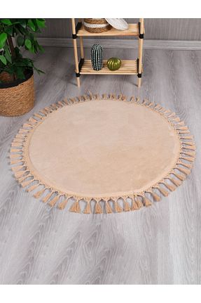 فرش بژ زیره ضد لغزش Myevilla - کد 810527218