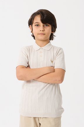 پولوشرت بژ بچه گانه تریکو Nisrakids - کد 931218001
