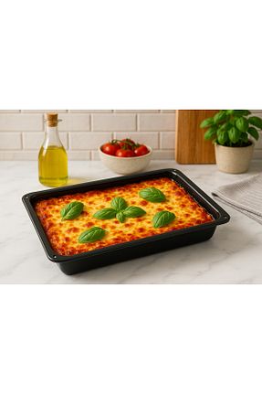 سینی مشکی استیل (فولاد) COOK-LAB - کد 773609100