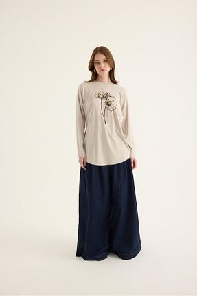 بلوز حجاب نباتی زنانه مام فیت Garzia İtalia - کد 930825962