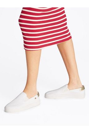 کفش اسنیکر سفید زنانه Tommy Hilfiger - کد 930938268