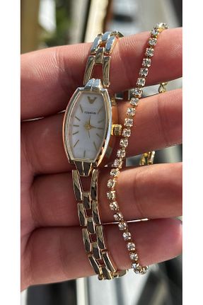 ساعت مچی زرد زنانه استل (فولاد) COLESİUM - کد 930822813