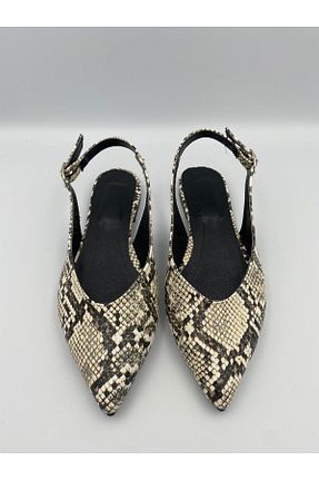 بابت سفید زنانه چرم مصنوعی Ömer Ediz Shoes - کد 930862853