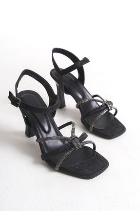 کفش مجلسی مشکی زنانه پارچه ای Nexs - کد 930882172