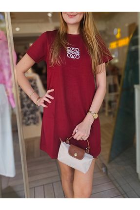 لباس زرشکی زنانه بافت CsChicShop - کد 930879046