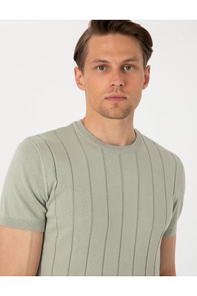 تیشرت سبز مردانه اسلیم فیت Pierre Cardin - کد 930868520