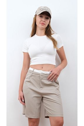 تیشرت سفید زنانه اورسایز Miapiashop - کد 930928071